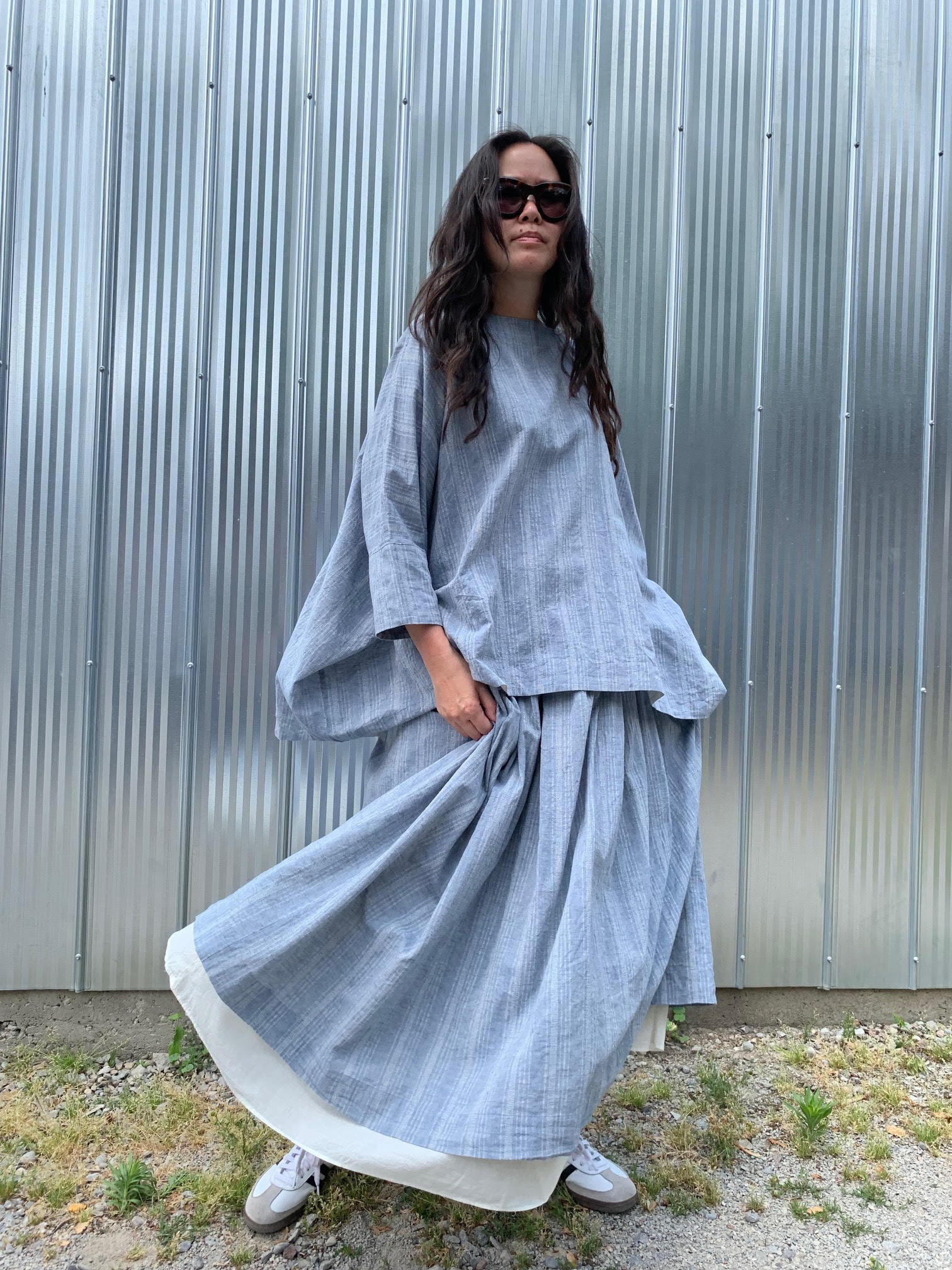 パンツ Fallett Two-way layered skirt pants light gray FA2403PT06LG il_1080xN.4603348158_fztp.jpg