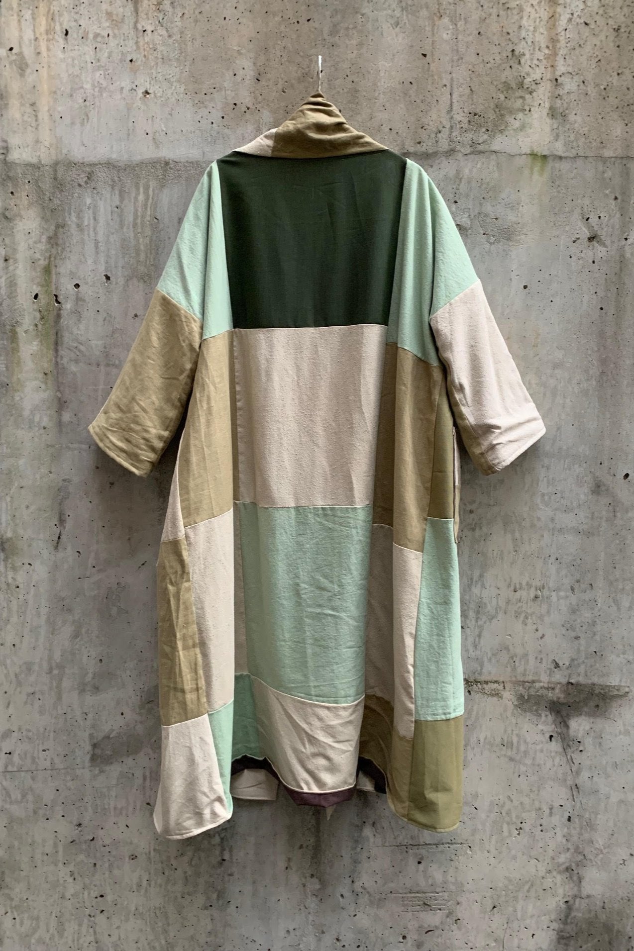 LONG COLOURBLOCK JACKET