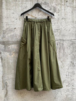 Load image into Gallery viewer, TYPEWRITER SKIRT | OLIVE
