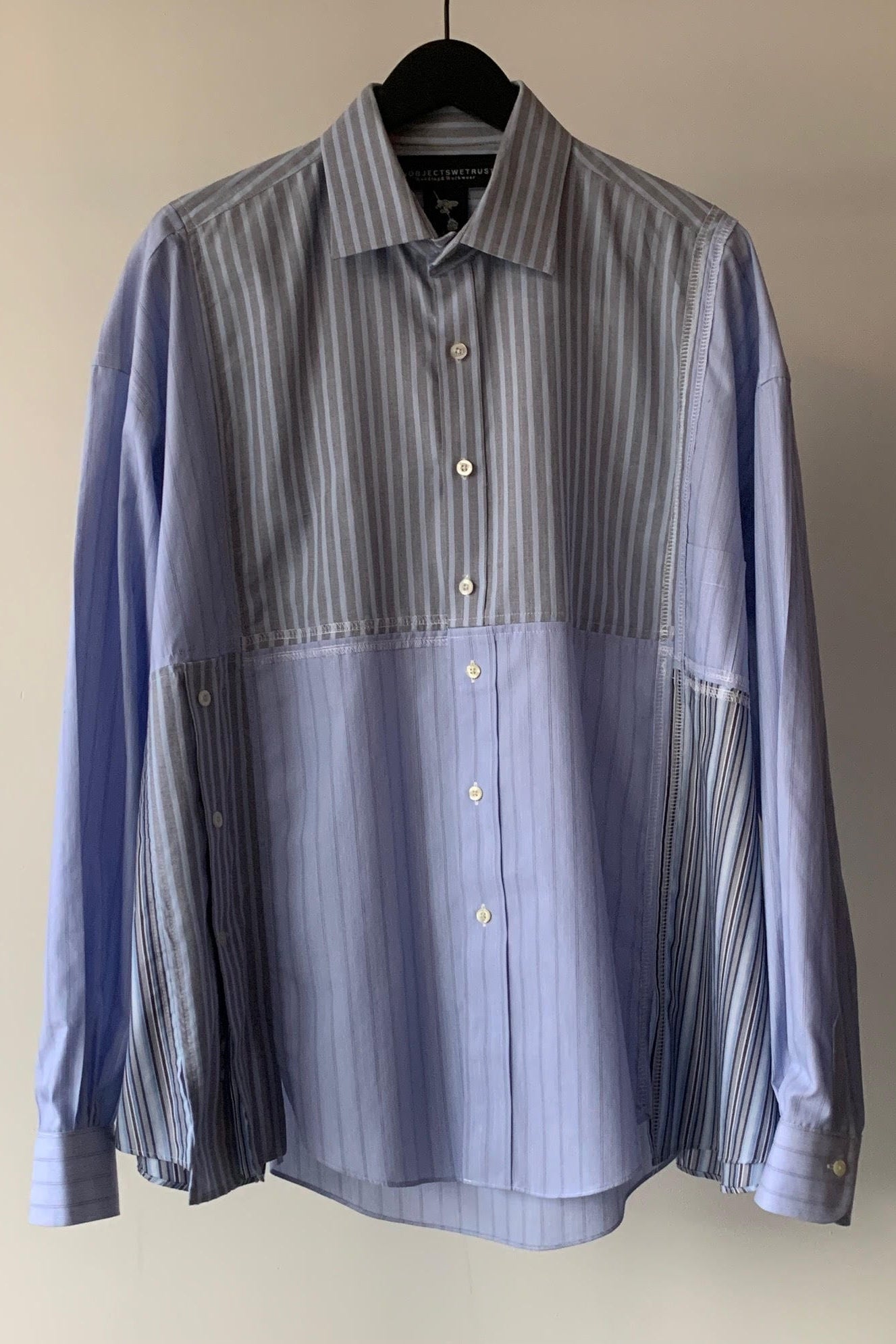 WORKING CLASS DRESS SHIRT | STRIPES MIX | LARGE