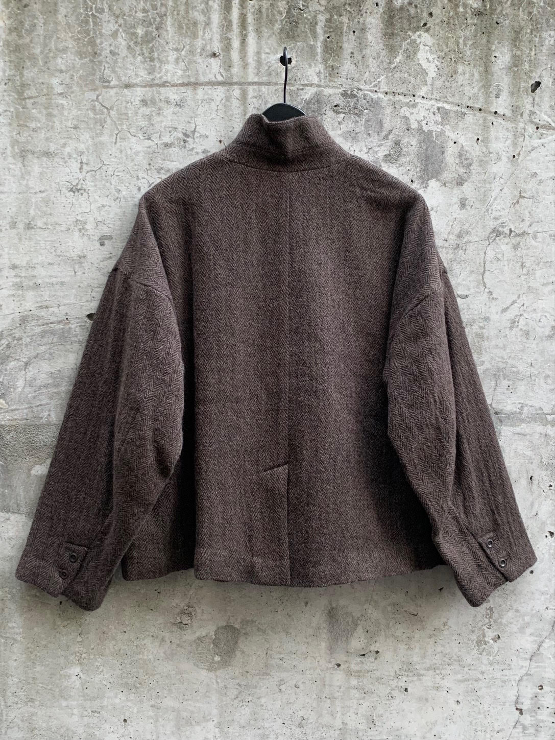 WOOL HERRINGBONE JACKET | MULTIPLE COLOURWAYS