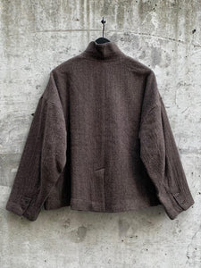 WOOL HERRINGBONE JACKET | MULTIPLE COLOURWAYS