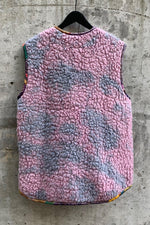 Load image into Gallery viewer, SHEEP WOOL VEST | PINK x LAVENDER
