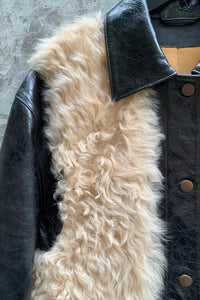 CHORE COAT | PATENT BLACK x OAT TIGRADO