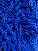 Load image into Gallery viewer, HANDKNIT PULLOVER | BLUE
