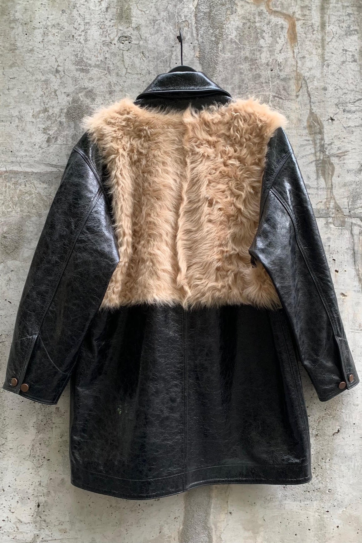 CHORE COAT | PATENT BLACK x OAT TIGRADO