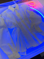 Load image into Gallery viewer, WORKING CLASS DRESS SHIRT: PLEAT | WHITE
