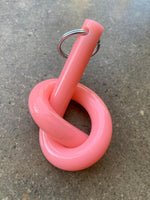 Load image into Gallery viewer, SMALL KNOT KEYCHAIN | MULTIPLE COLOURWAYS
