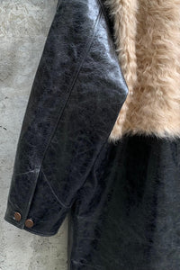 CHORE COAT | PATENT BLACK x OAT TIGRADO