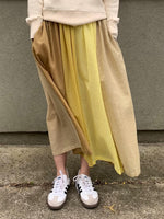 Load image into Gallery viewer, WIDE SKIRT | 4 YELLOW/BEIGE SHADES
