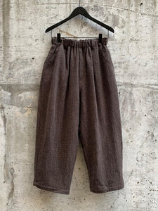 WOOL HERRINGBONE PANTS | MULTIPLE COLOURWAYS