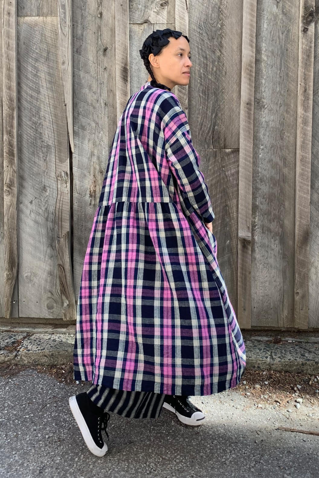 argue☆ANTIQUE DUSTY DYE LINEN JACKET☆リネン
