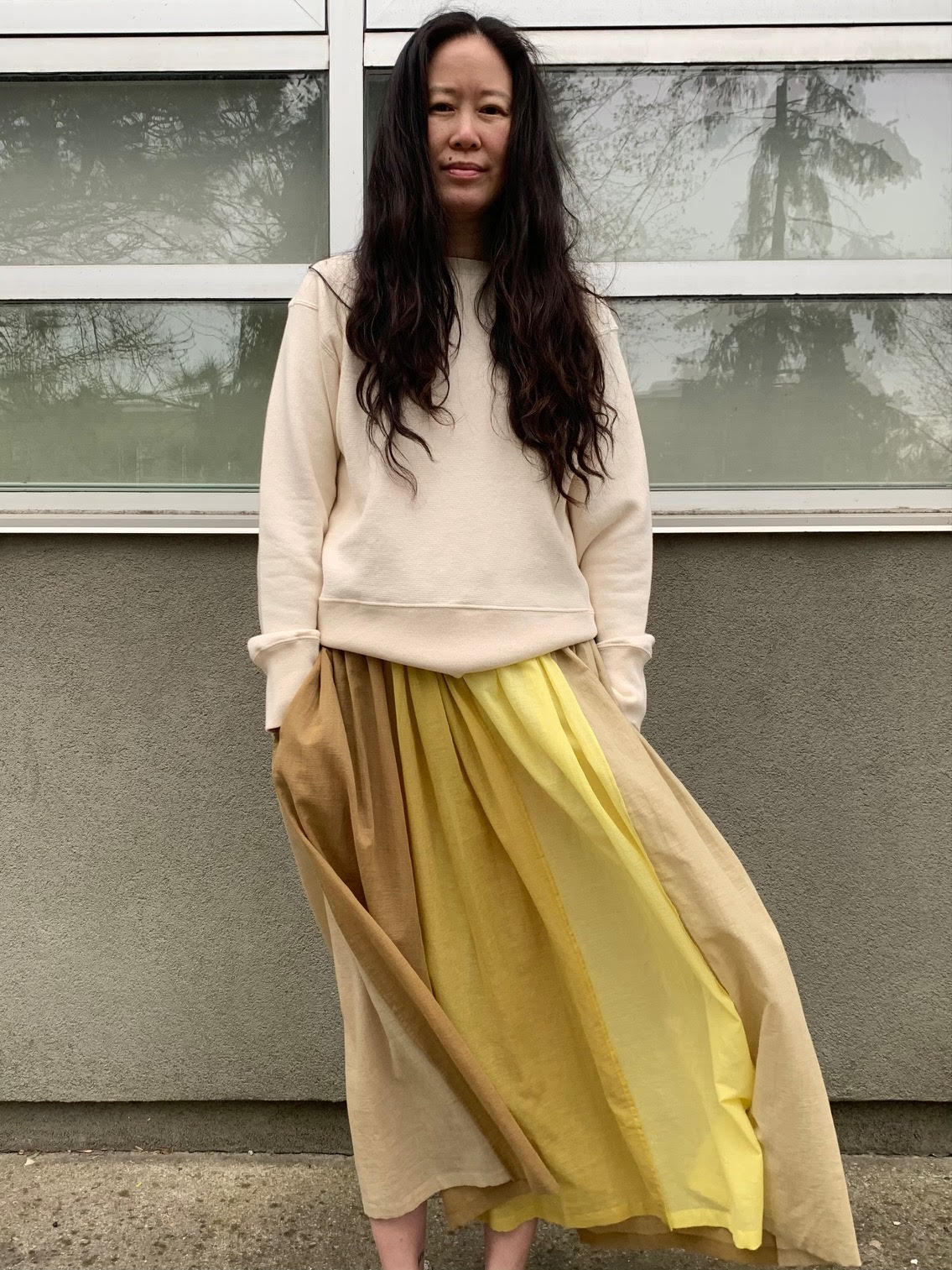 WIDE SKIRT | 4 YELLOW/BEIGE SHADES