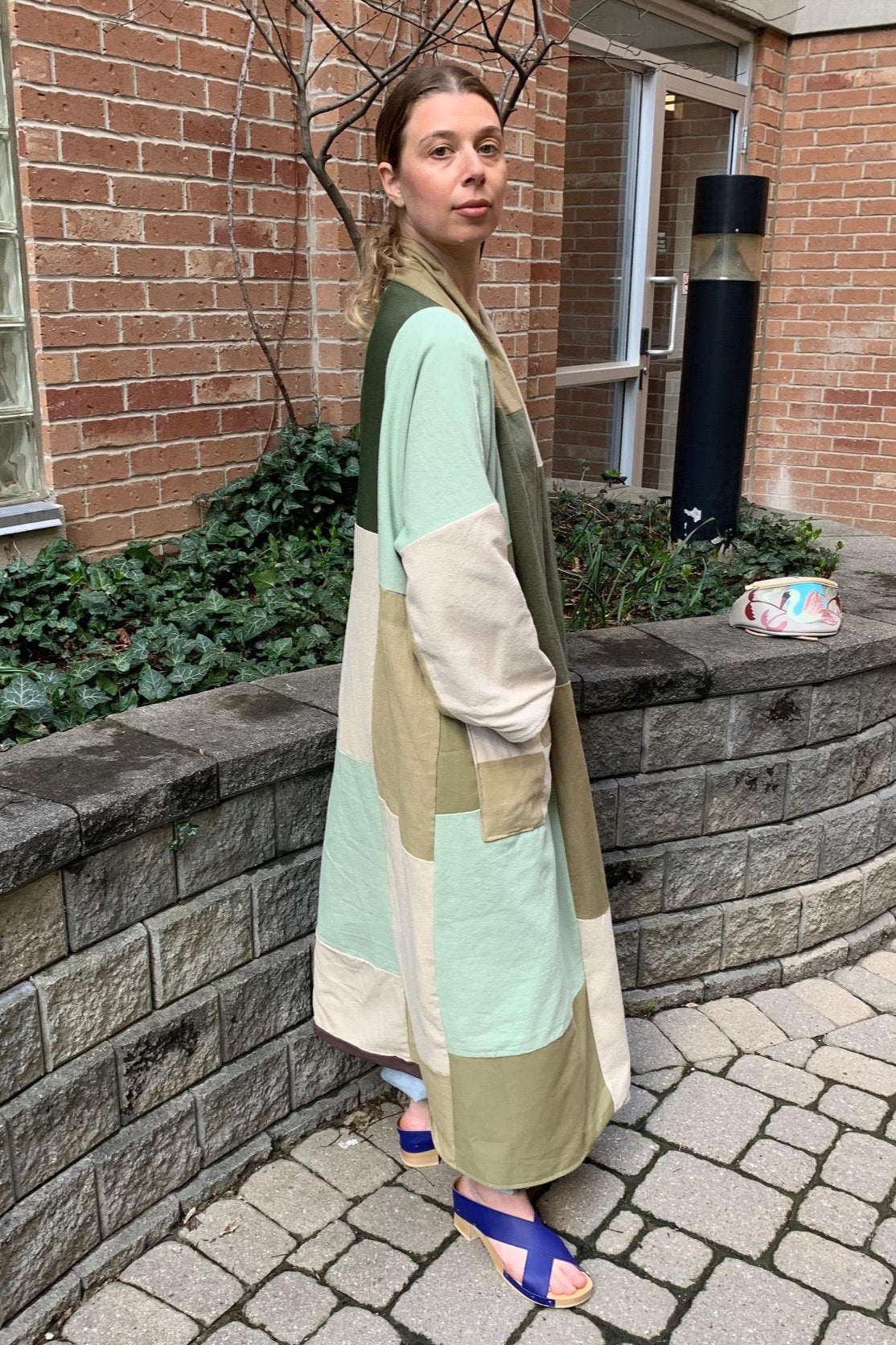 LONG COLOURBLOCK JACKET