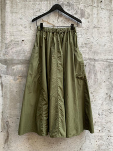TYPEWRITER SKIRT | OLIVE