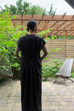 Load image into Gallery viewer, SHIRRED JUMPSUIT | BLACK
