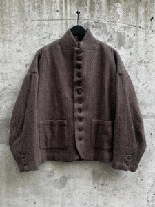 WOOL HERRINGBONE JACKET | MULTIPLE COLOURWAYS