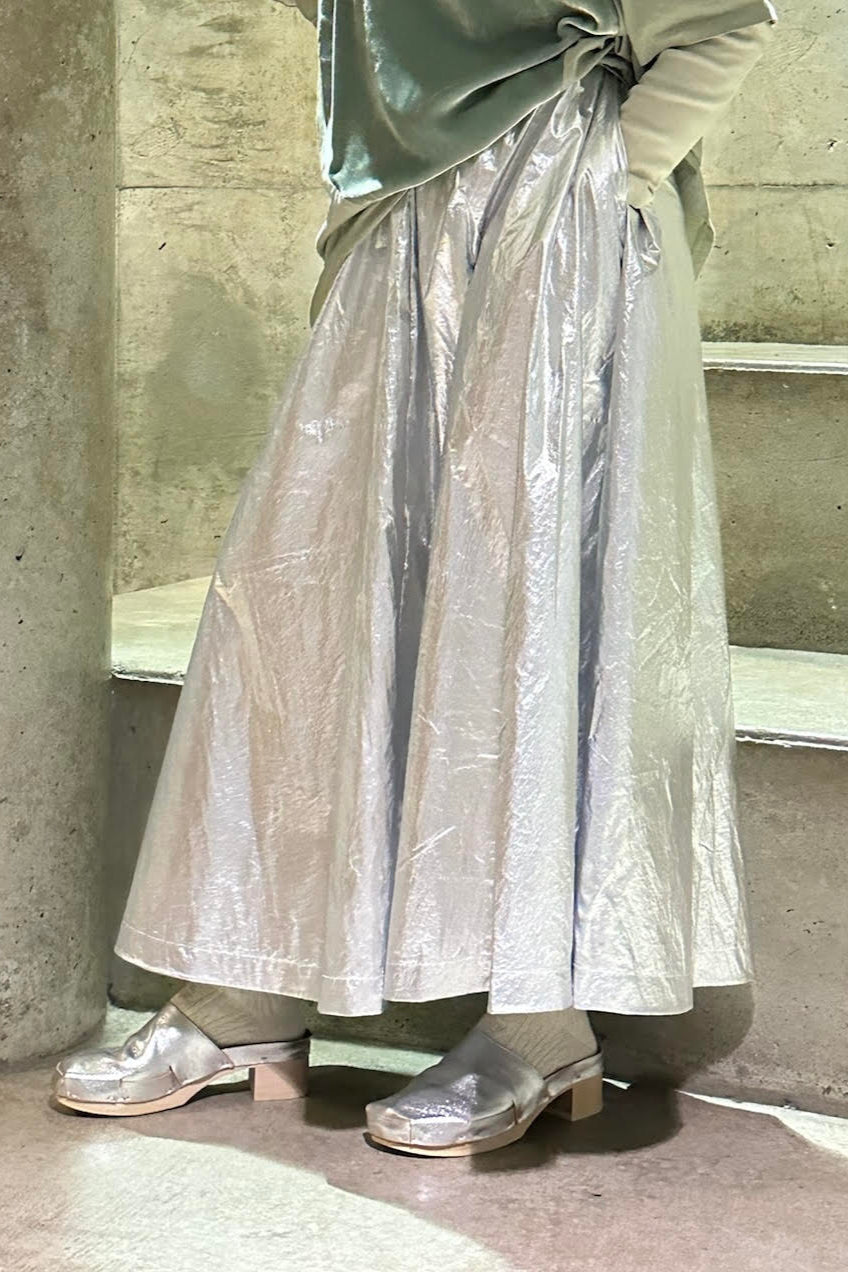 SPACE SKIRT | SILVER