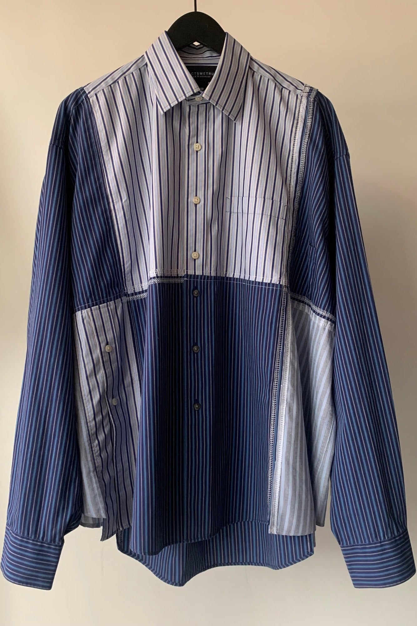 WORKING CLASS DRESS SHIRT | STRIPES MIX | LARGE