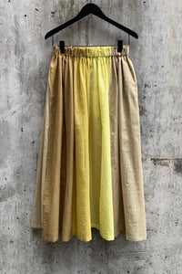 WIDE SKIRT | 4 YELLOW/BEIGE SHADES