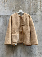 Load image into Gallery viewer, JACKET SHEARLING | CAMEL
