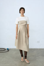 Load image into Gallery viewer, STRAPLESS DRESS | TOASTED
