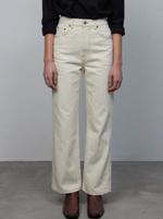 Load image into Gallery viewer, PLEIN HIGH STRAIGHT JEAN | CLAIR WASH
